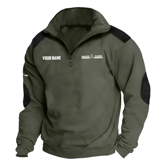 Deutz-Fahr Exclusive Tactical Quarter-Zip Sweatshirt OUFASCSC0819DFZ - Deutz-Fahr Sweatshirt