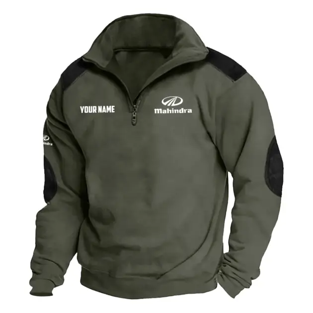 Mahindra Exclusive Tactical Quarter-Zip Sweatshirt OUFASCSC0819MDZ - Mahindra Sweatshirt