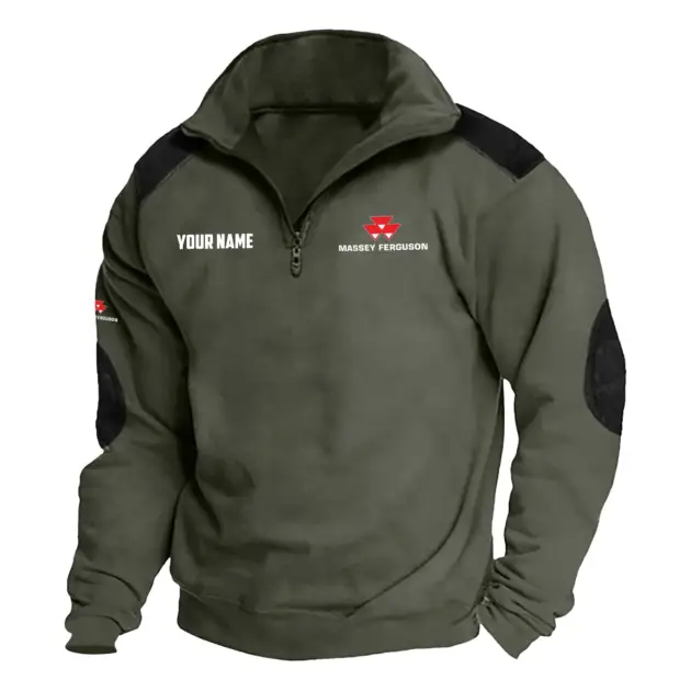 Massey Ferguson Exclusive Tactical Quarter-Zip Sweatshirt OUFASCSC0819MFZ - Massey Ferguson Sweatshirt