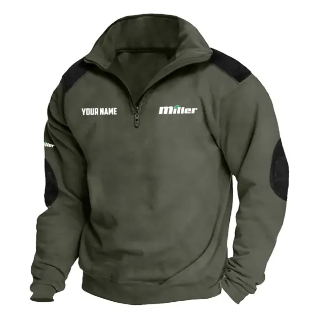 Miller Exclusive Tactical Quarter-Zip Sweatshirt OUFASCSC0819MLZ - Miller Sweatshirt