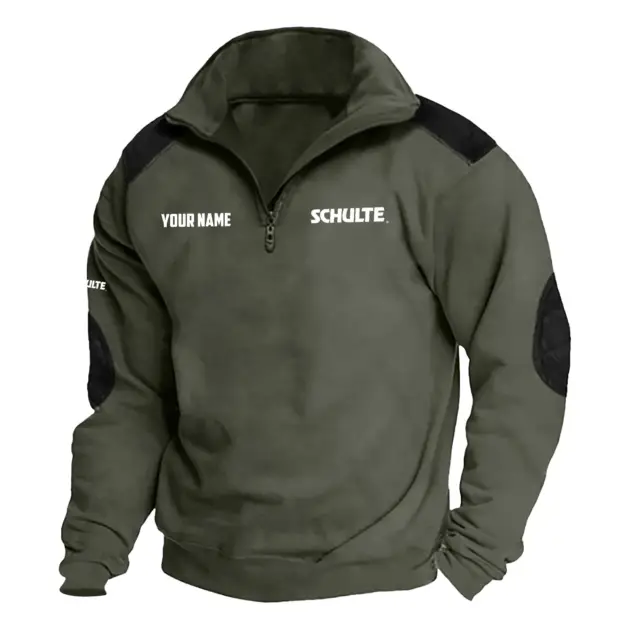 Schulte Industries Exclusive Tactical Quarter-Zip Sweatshirt OUFASCSC0819SIZ - Schulte Industries Sweatshirt