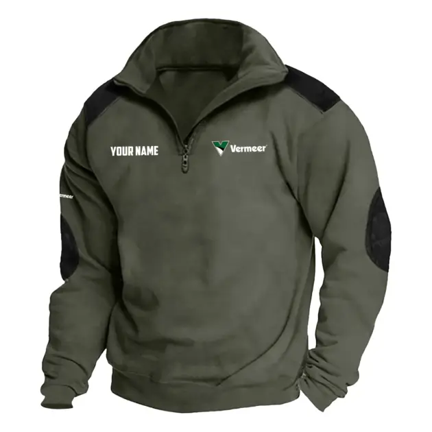 Vermeer Exclusive Tactical Quarter-Zip Sweatshirt OUFASCSC0819VMZ - Vermeer Sweatshirt