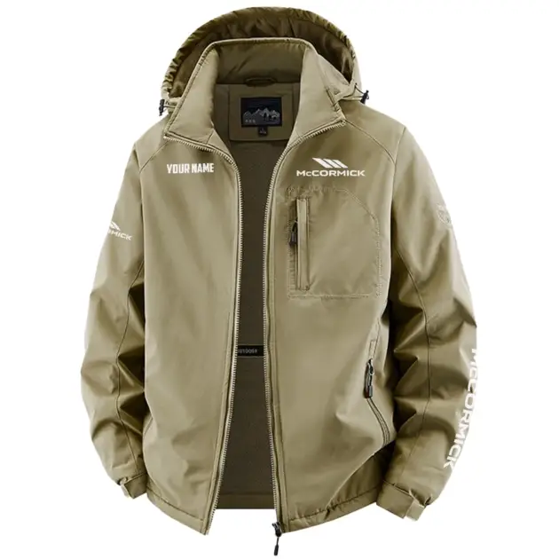 McCormick Exclusive Fleece Windbreaker Jacket Detachable Hood OUFAV2020819MCZ - McCormick Jacket