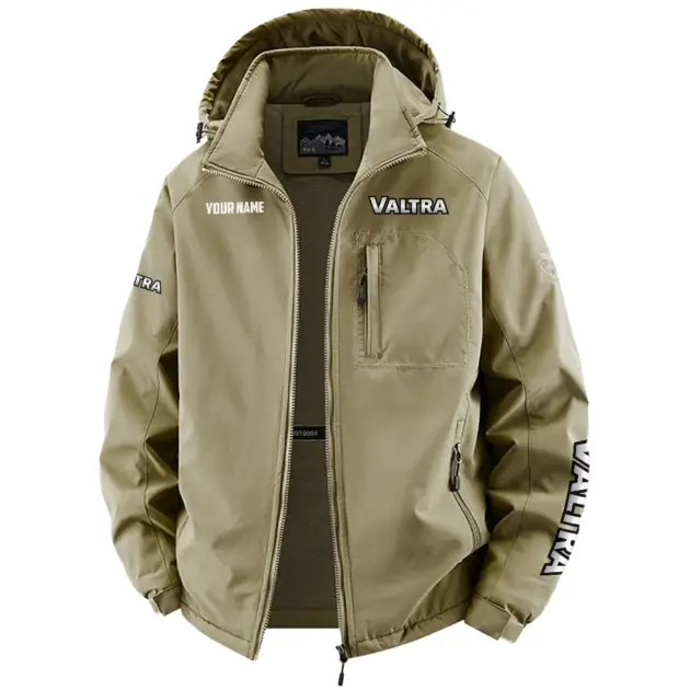 Valtra Exclusive Fleece Windbreaker Jacket Detachable Hood OUFAV2020819VTZ - Valtra Jacket