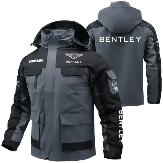 Bentley Exclusive Water Resistant Outdoor Jacket Detachable Hood OUFAV203A0819BYZ - Bentley Jacket