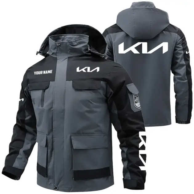 Kia Exclusive Water Resistant Outdoor Jacket Detachable Hood OUFAV203A0819KIAZ - Kia Jacket
