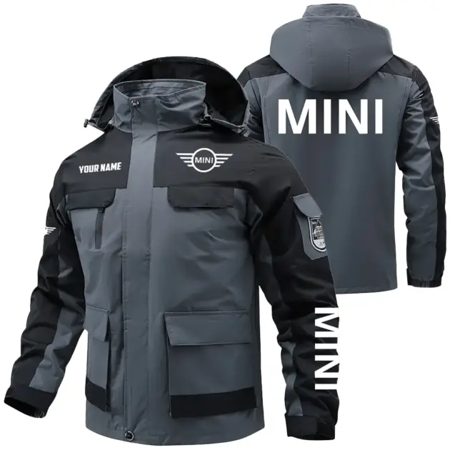 Mini Exclusive Water Resistant Outdoor Jacket Detachable Hood OUFAV203A0819MINZ - Mini Jacket