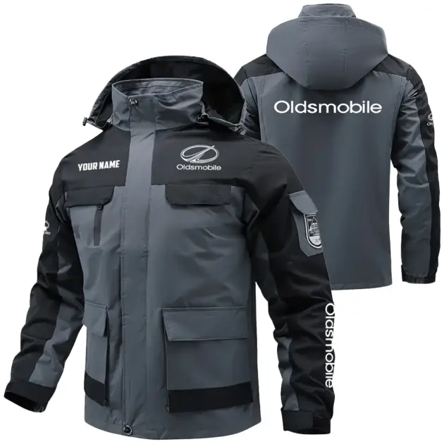 Oldsmobile Exclusive Water Resistant Outdoor Jacket Detachable Hood OUFAV203A0819OSZ - Oldsmobile Jacket