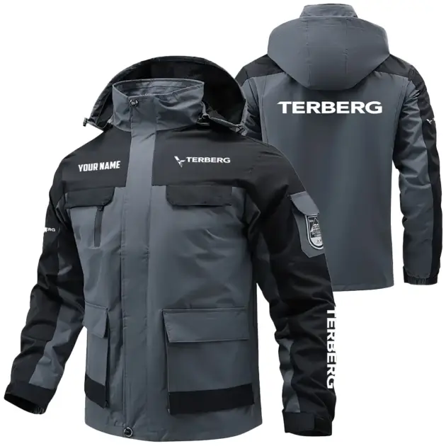 Terberg Exclusive Water Resistant Outdoor Jacket Detachable Hood OUFAV203A0819TBZ - Terberg Jacket