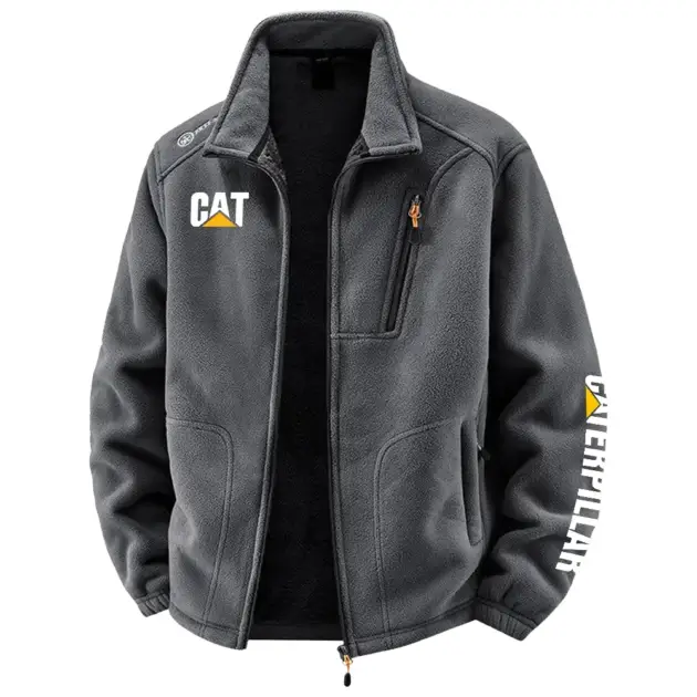 Caterpillar Exclusive Plush Fleece Jacket OUFAV2090819CTZ - Caterpillar Jacket