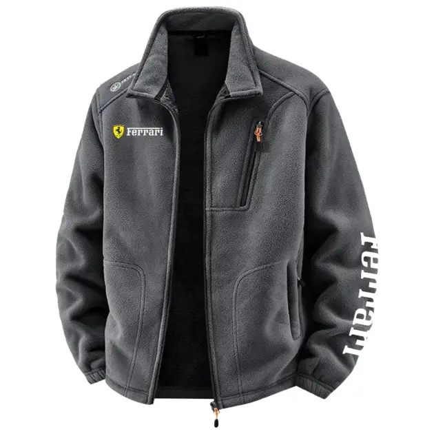 Ferrari Exclusive Plush Fleece JacketOUFAV2090819FIZ - Ferrari Jacket