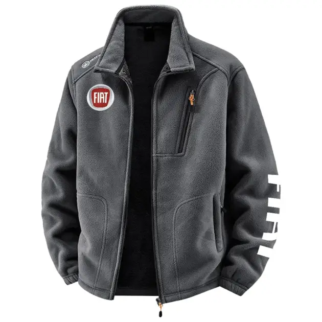Fiat Exclusive Plush Fleece JacketOUFAV2090819FTZ - Fiat Jacket