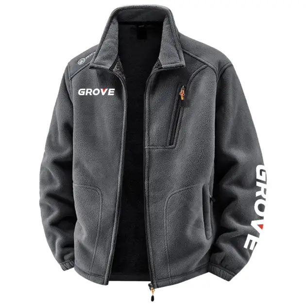 Grove Exclusive Plush Fleece Jacket OUFAV2090819GVZ - Grove Jacket