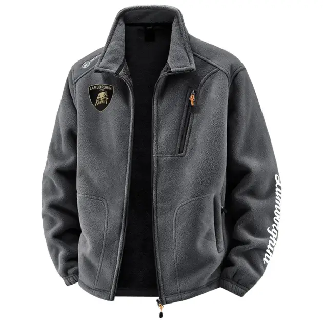 Lamborghini Exclusive Plush Fleece JacketOUFAV2090819LBGZ - Lamborghini Jacket