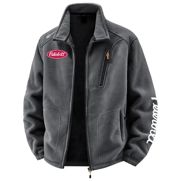 Peterbilt Exclusive Plush Fleece JacketOUFAV2090819PTZ - Peterbilt Jacket