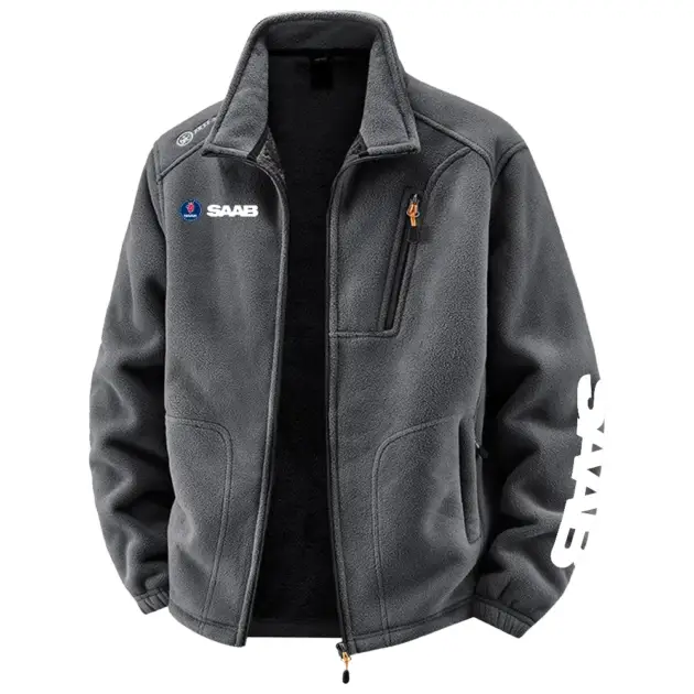 Saab Exclusive Plush Fleece JacketOUFAV2090819SBZ - Saab Jacket