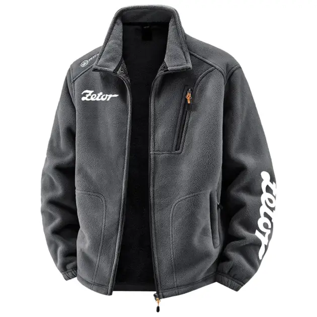 Zetor Exclusive Plush Fleece Jacket OUFAV2090819ZTZ - Zetor Jacket