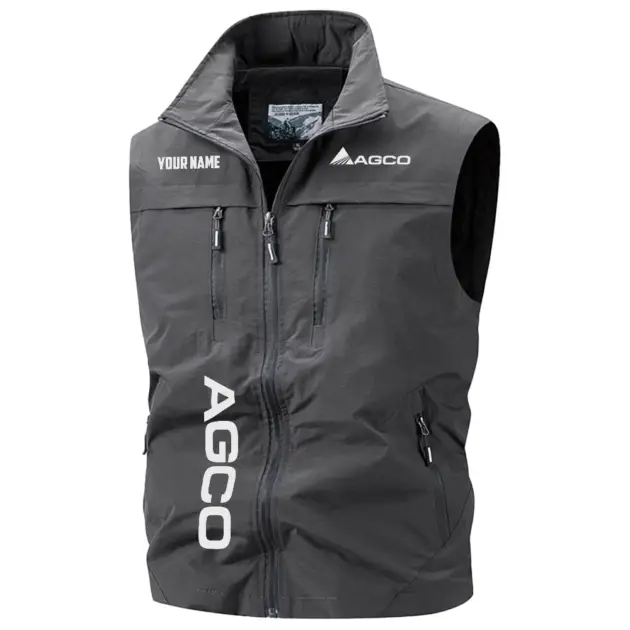 AGCO Corporation Exclusive Multi-Pocket Sleeveless Vest OUFAV2100819ACZ - AGCO Corporation Vest