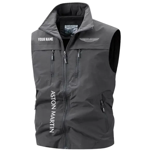 Aston Martin Exclusive Multi-Pocket Sleeveless Vest OUFAV2100819AMZ - Aston Martin Vest