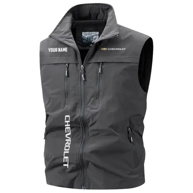 Chevrolet Exclusive Multi-Pocket Sleeveless Vest OUFAV2100819CEZ - Chevrolet Vest