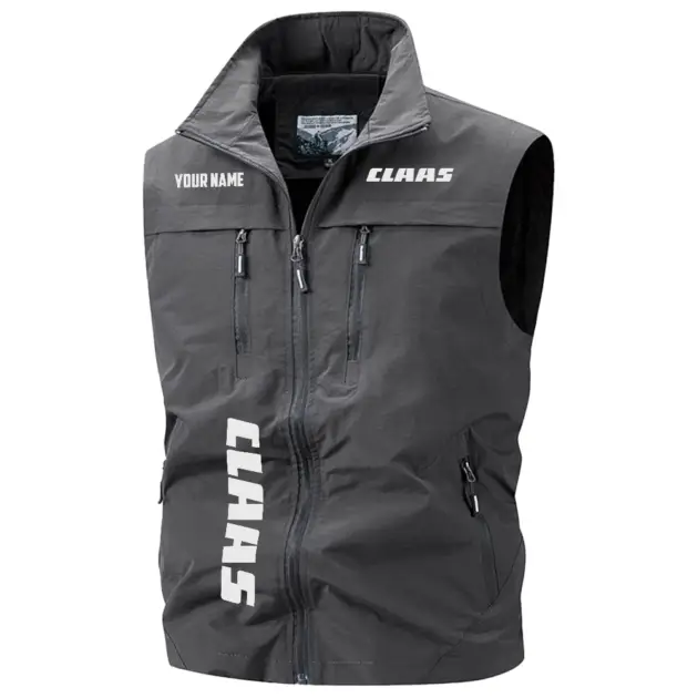 Claas Exclusive Multi-Pocket Sleeveless Vest OUFAV2100819CLZ - Claas Vest