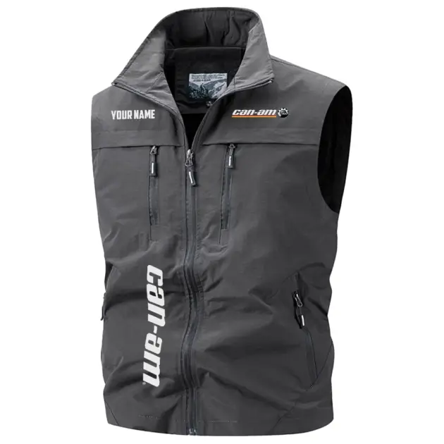 Can-Am Exclusive Multi-Pocket Sleeveless Vest OUFAV2100819CMZ - Can-Am Vest
