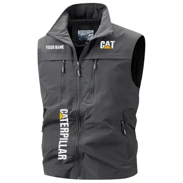 Caterpillar Exclusive Multi-Pocket Sleeveless Vest OUFAV2100819CTZ - Caterpillar Vest