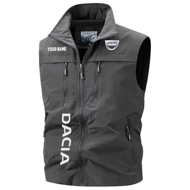 Dacia Exclusive Multi-Pocket Sleeveless Vest OUFAV2100819DACZ - Dacia Vest