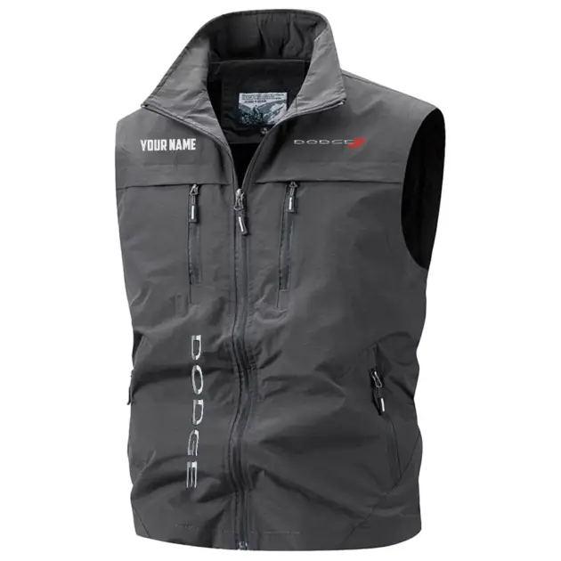 Dodge Exclusive Multi-Pocket Sleeveless Vest OUFAV2100819DDZ - Dodge Vest