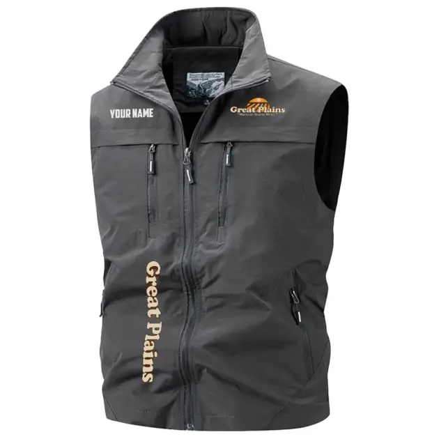Great Plains Exclusive Multi-Pocket Sleeveless Vest OUFAV2100819GPZ - Great Plains Vest