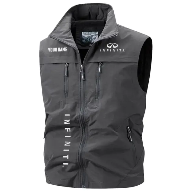 Infiniti Exclusive Multi-Pocket Sleeveless Vest OUFAV2100819INFZ - Infiniti Vest