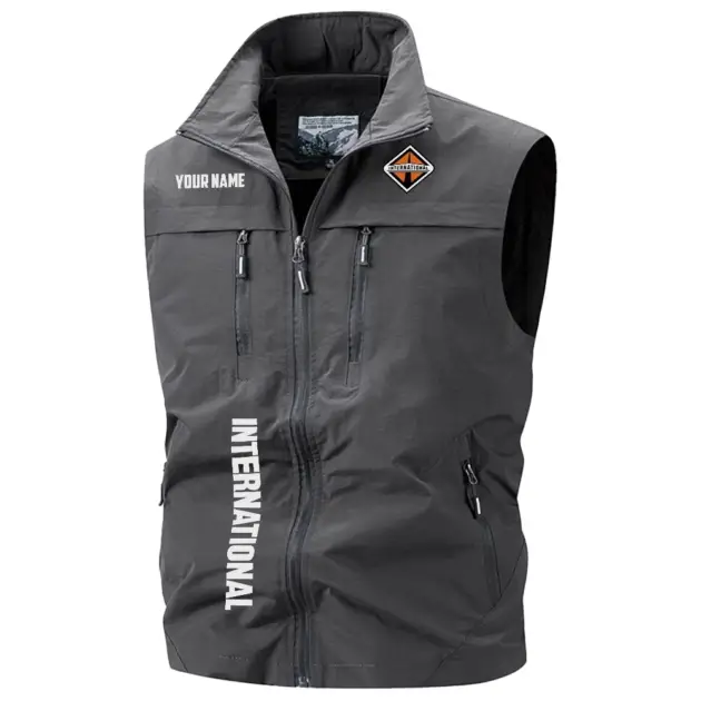 International Trucks Exclusive Multi-Pocket Sleeveless Vest OUFAV2100819INZ - International Trucks Vest