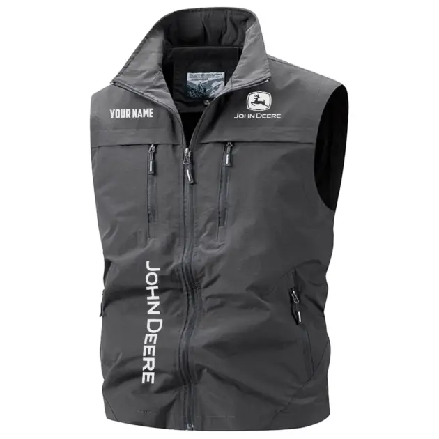 John Deere Exclusive Multi-Pocket Sleeveless Vest OUFAV2100819JDZ - John Deere Vest