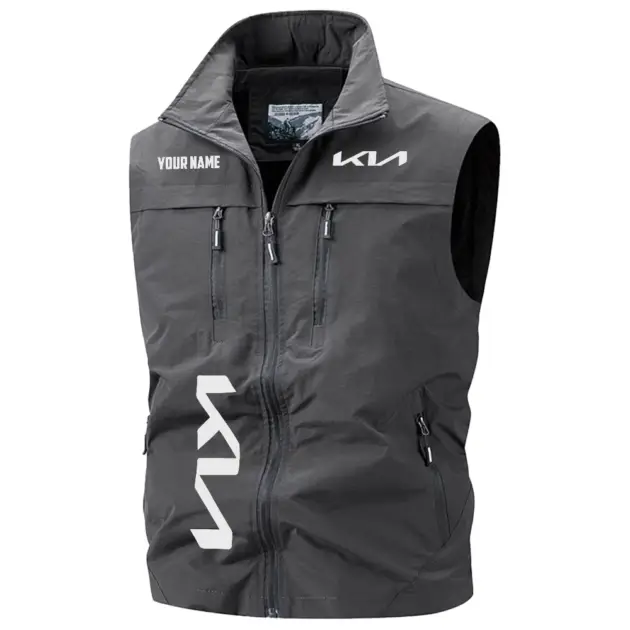 Kia Exclusive Multi-Pocket Sleeveless Vest OUFAV2100819KIAZ - Kia Vest