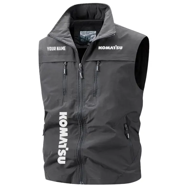 Komatsu Exclusive Multi-Pocket Sleeveless Vest OUFAV2100819KSZ - Komatsu Vest
