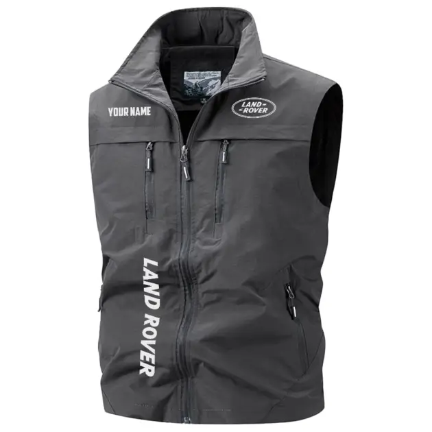 Land Rover Exclusive Multi-Pocket Sleeveless Vest OUFAV2100819LRZ - Land Rover Vest