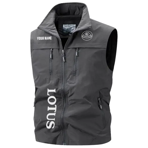 Lotus Exclusive Multi-Pocket Sleeveless Vest OUFAV2100819LTZ - Lotus Vest