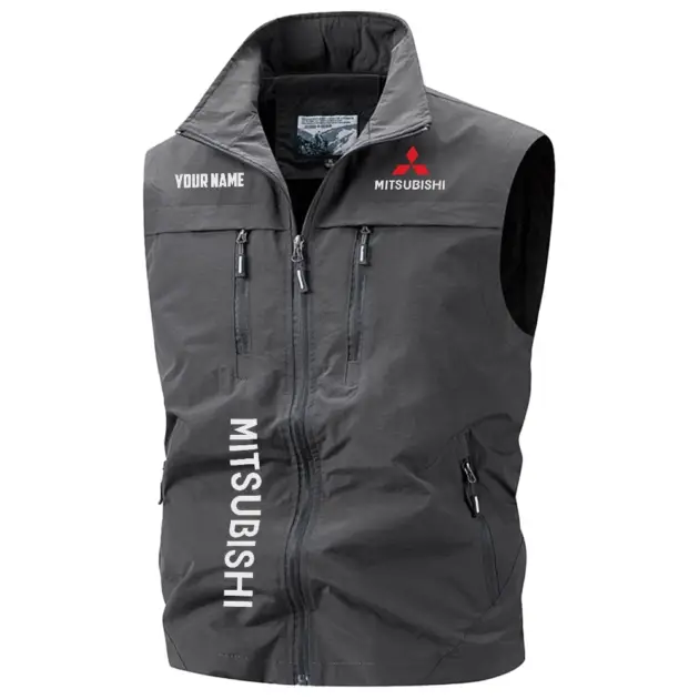 Mitsubishi Exclusive Multi-Pocket Sleeveless Vest OUFAV2100819MSBZ - Mitsubishi Vest