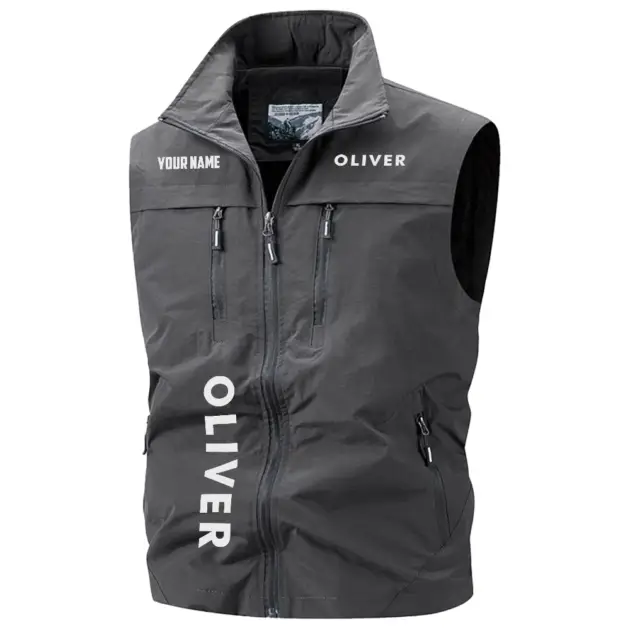 Oliver Exclusive Multi-Pocket Sleeveless Vest OUFAV2100819OTZ - Oliver Vest