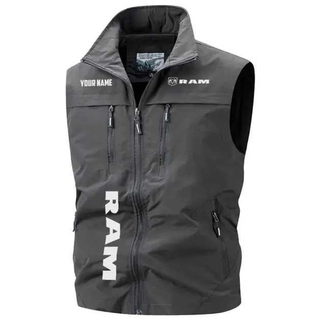 Ram Exclusive Multi-Pocket Sleeveless Vest OUFAV2100819RMZ - Ram Vest