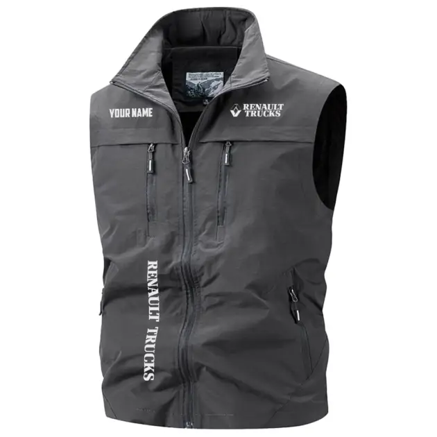 Renault Trucks Exclusive Multi-Pocket Sleeveless Vest OUFAV2100819RTZ - Renault Trucks Vest