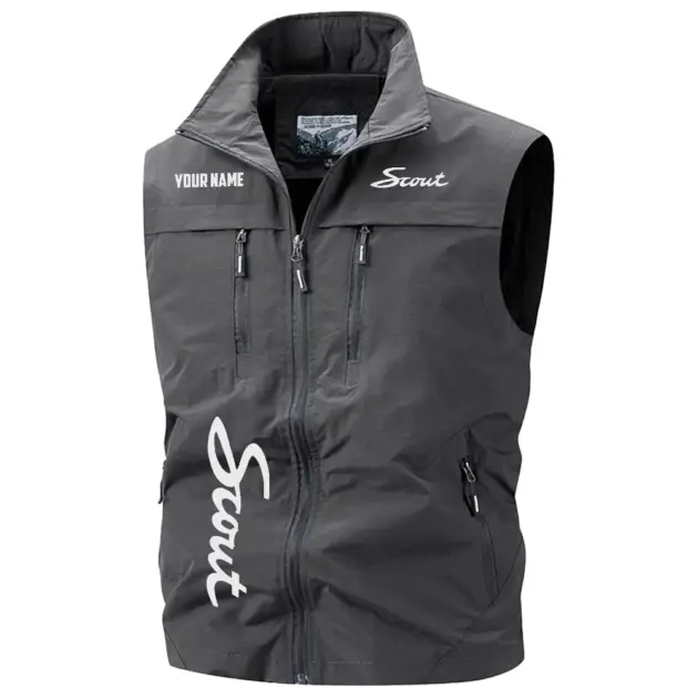 Scout Exclusive Multi-Pocket Sleeveless Vest OUFAV2100819STZ - Scout Vest