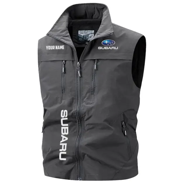 Subaru Exclusive Multi-Pocket Sleeveless Vest OUFAV2100819SUZ - Subaru Vest