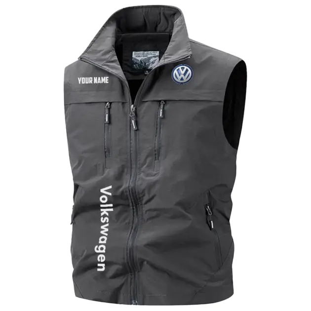 Volkswagen Exclusive Multi-Pocket Sleeveless Vest OUFAV2100819VWZ - Volkswagen Vest