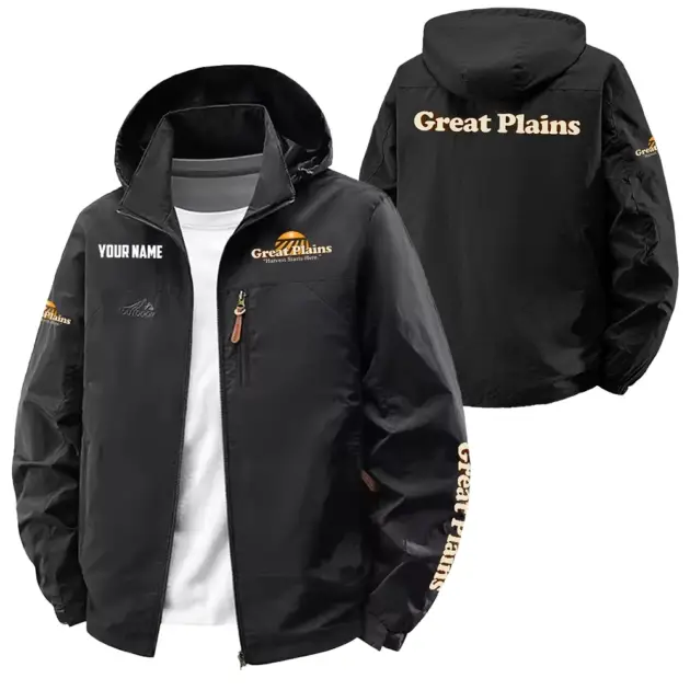 Great Plains Exclusive Softshell Waterproof Outdoor Jacket Detachable Hood OUFAWOJA0819GPZ - Great Plains Jacket