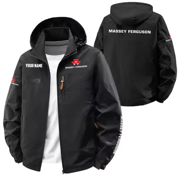 Massey Ferguson Exclusive Softshell Waterproof Outdoor Jacket Detachable Hood OUFAWOJA0819MFZ - Massey Ferguson Jacket