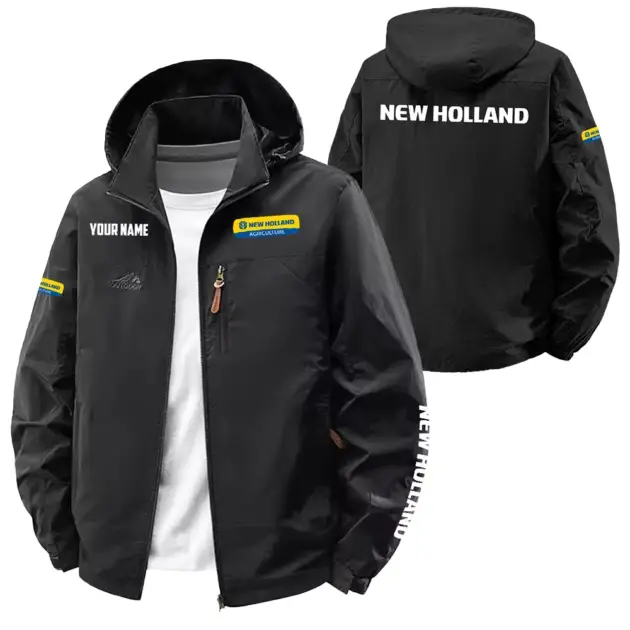 New Holland Exclusive Softshell Waterproof Outdoor Jacket Detachable Hood OUFAWOJA0819NHZ - New Holland Jacket