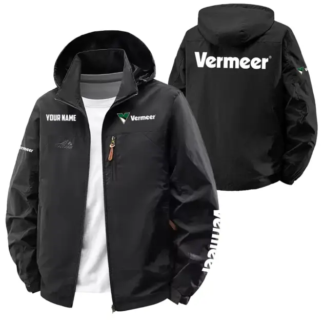 Vermeer Exclusive Softshell Waterproof Outdoor Jacket Detachable Hood OUFAWOJA0819VMZ - Vermeer Jacket