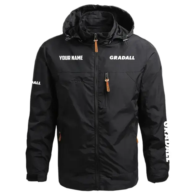Gradall Exclusive Waterproof Outdoor Jacket Detachable Hood OUFAWOJC0819GRZ - Gradall Jacket