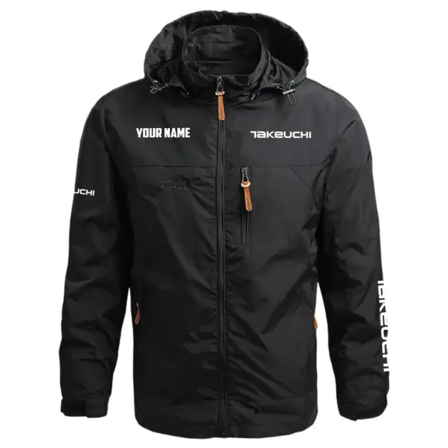 Takeuchi Exclusive Waterproof Outdoor Jacket Detachable Hood OUFAWOJC0819TKZ - Takeuchi Jacket